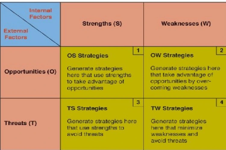 نمونه swot